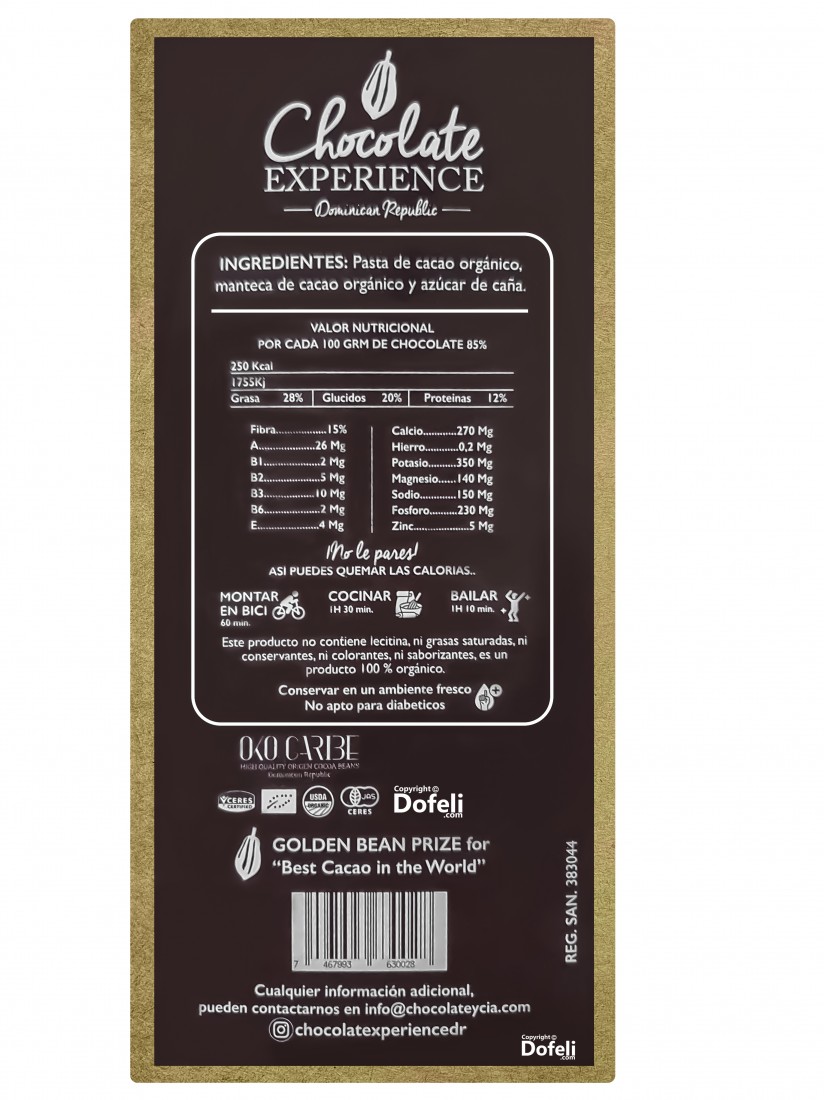 chocolate-experience-85-dark-dominican-cacao-cocoa-cia-dominicano